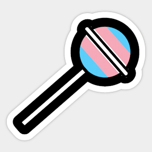 Transgender Lollipop Sticker